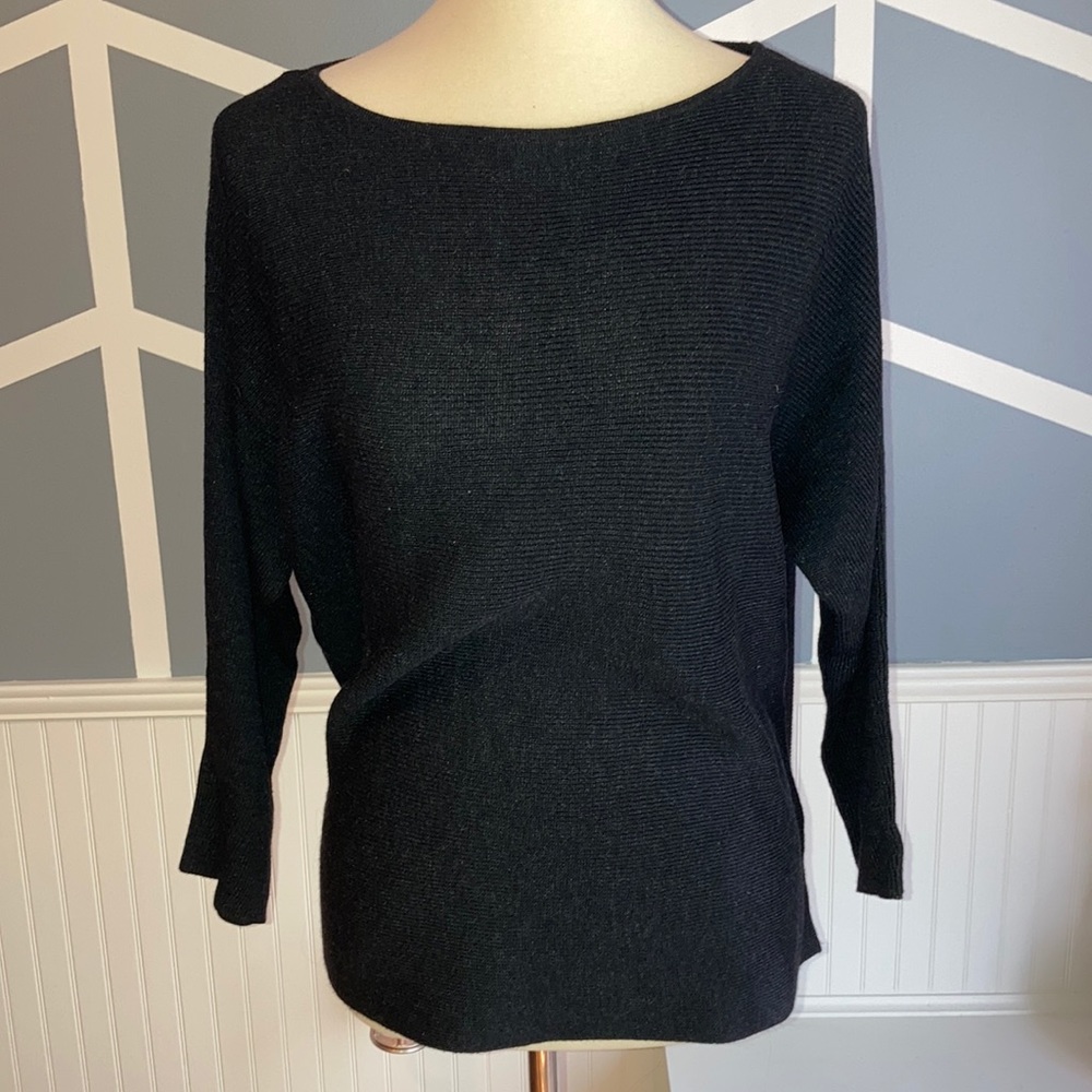 Boat neck sweater